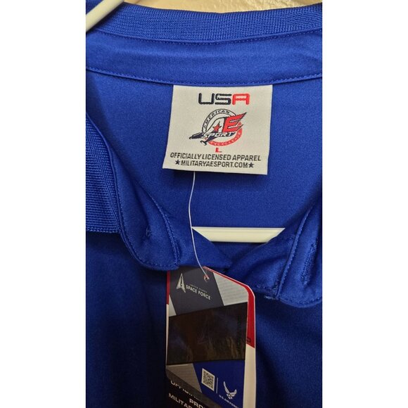 BNWT US Air Force Official Logo Polo Size Large - Picture 4 of 4